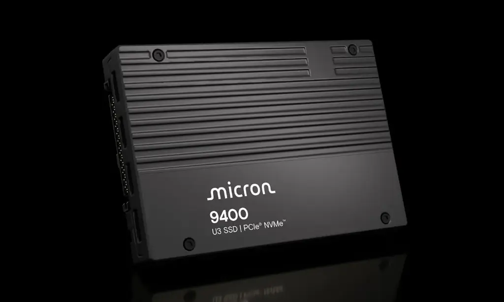 Micron 9400 SSD Series 25TB (PCIe® Gen4)
